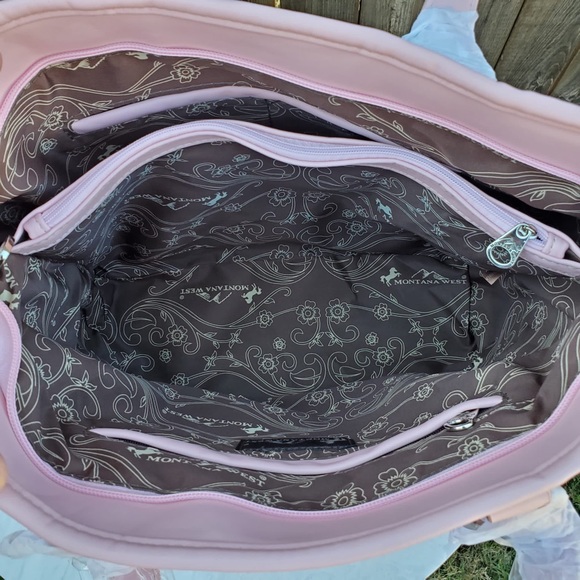 Montana West Aztec Concealed Carry Tote+ Wallet - Picture 2 of 8